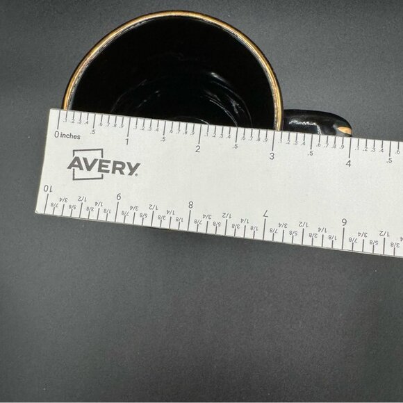 Scorpio Gold and Black Curved Coffee Mug - Picture 13 of 16